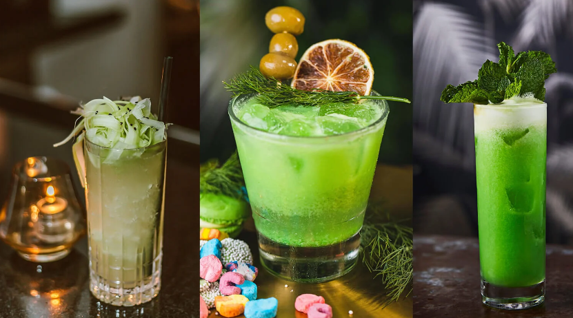 St. Patrick's Day Green Cocktails