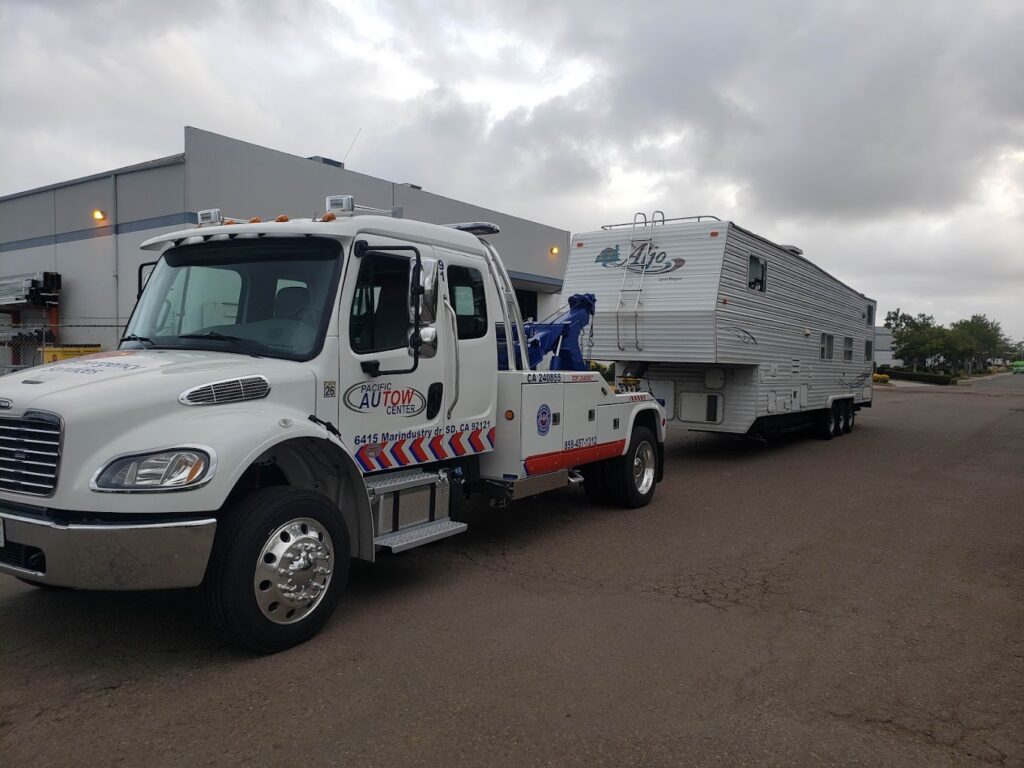 RV tow truck near me